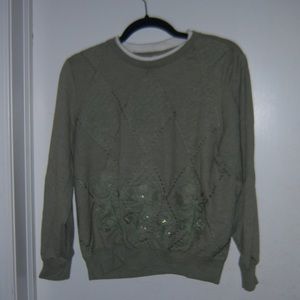 Alfred Dunner crewneck grandma sweater